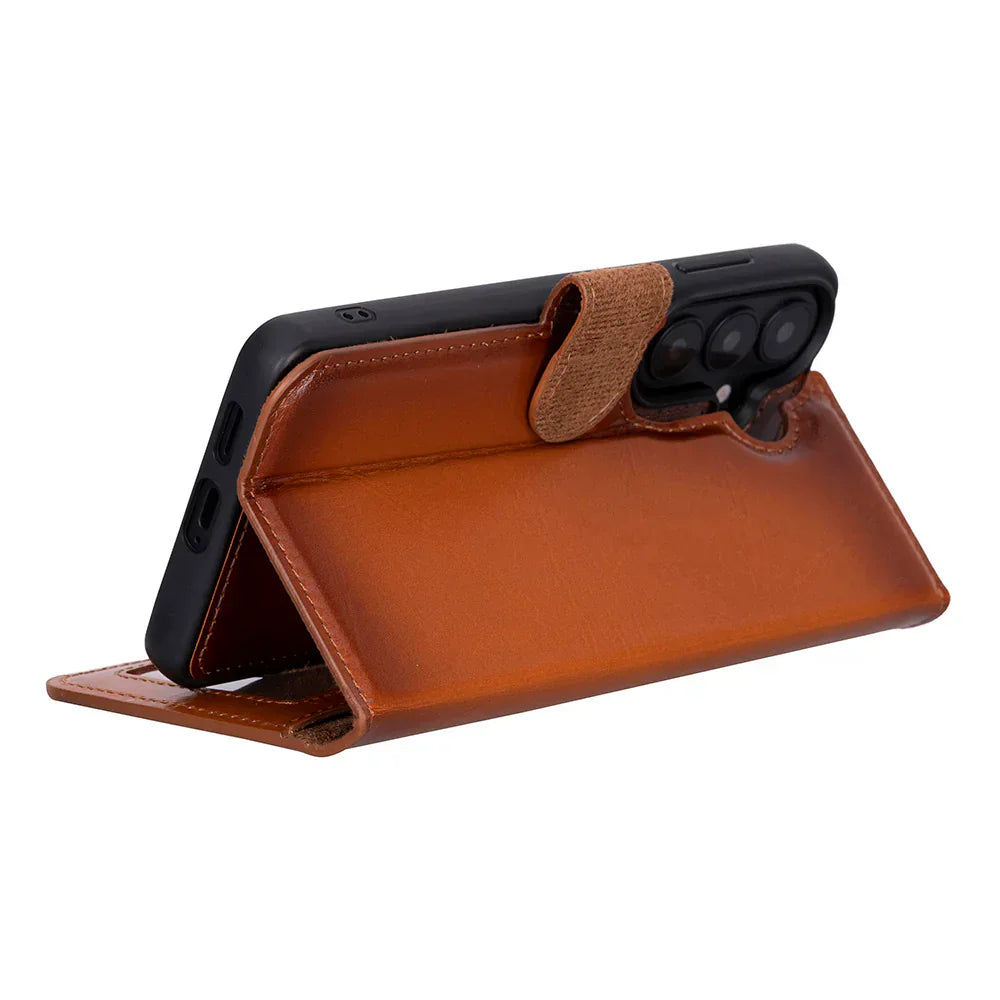 Magic Samsung Galaxy S26 Plus Detachable Leather Wallet Case Bouletta