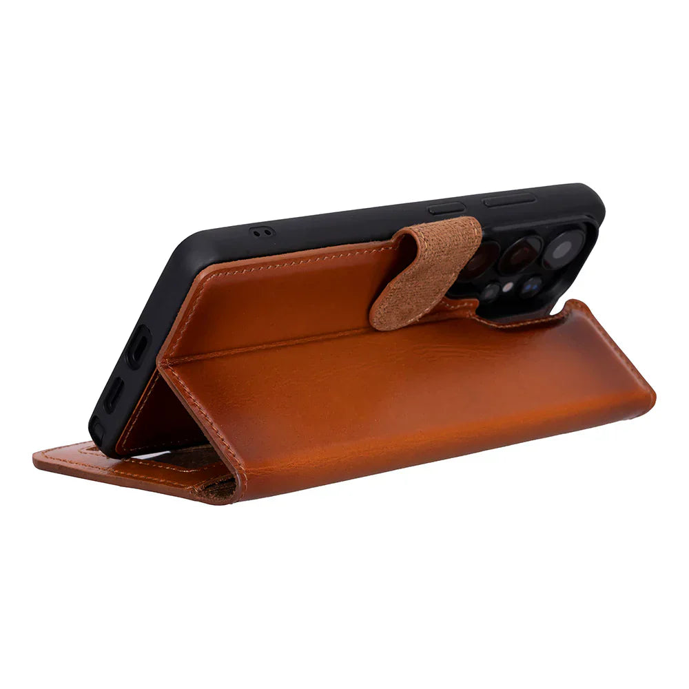 Magic Samsung Galaxy S26 Ultra Detachable Leather Wallet Case Bouletta