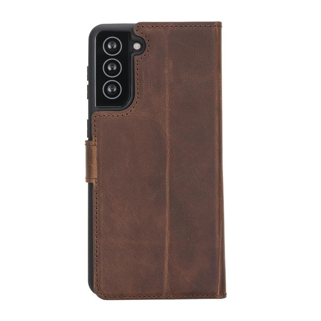 Magic Samsung Series Detachable Genuine Leather Wallet Case - MW Bouletta