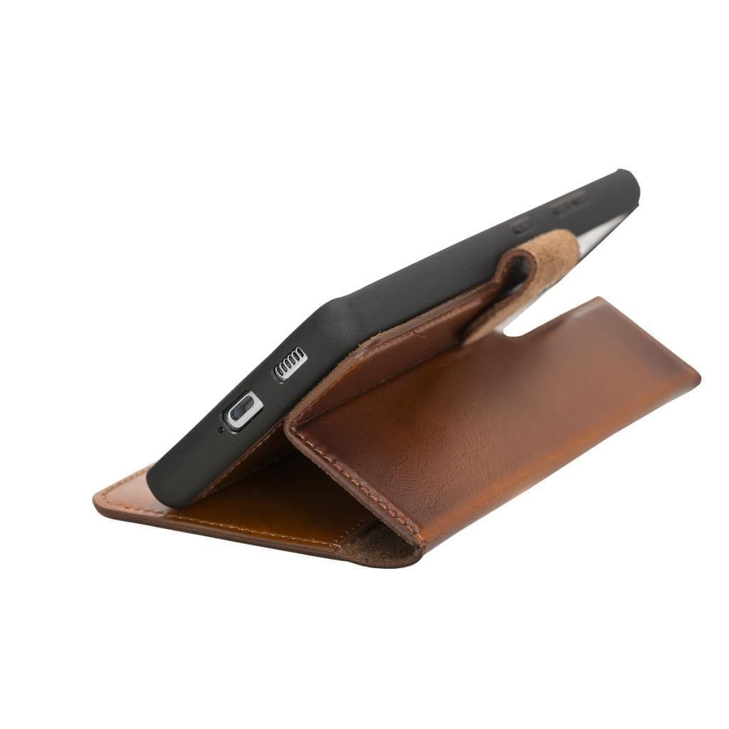 Magic Samsung Series Detachable Genuine Leather Wallet Case - MW Bouletta