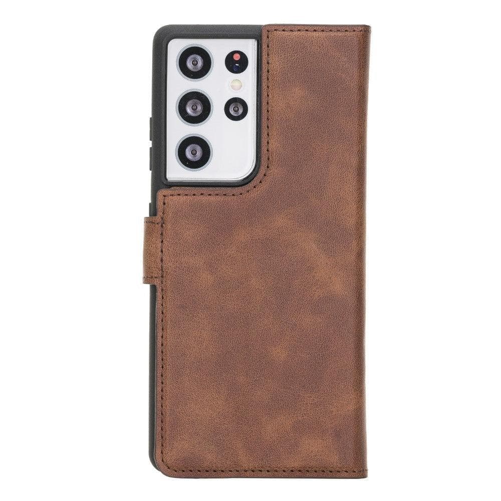 Magic Samsung Series Detachable Genuine Leather Wallet Case - MW Bouletta