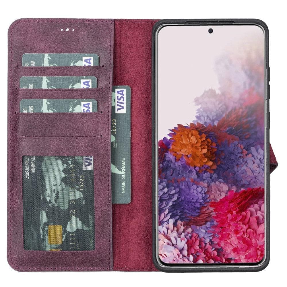 Magic Samsung Series Detachable Genuine Leather Wallet Case - MW Bouletta