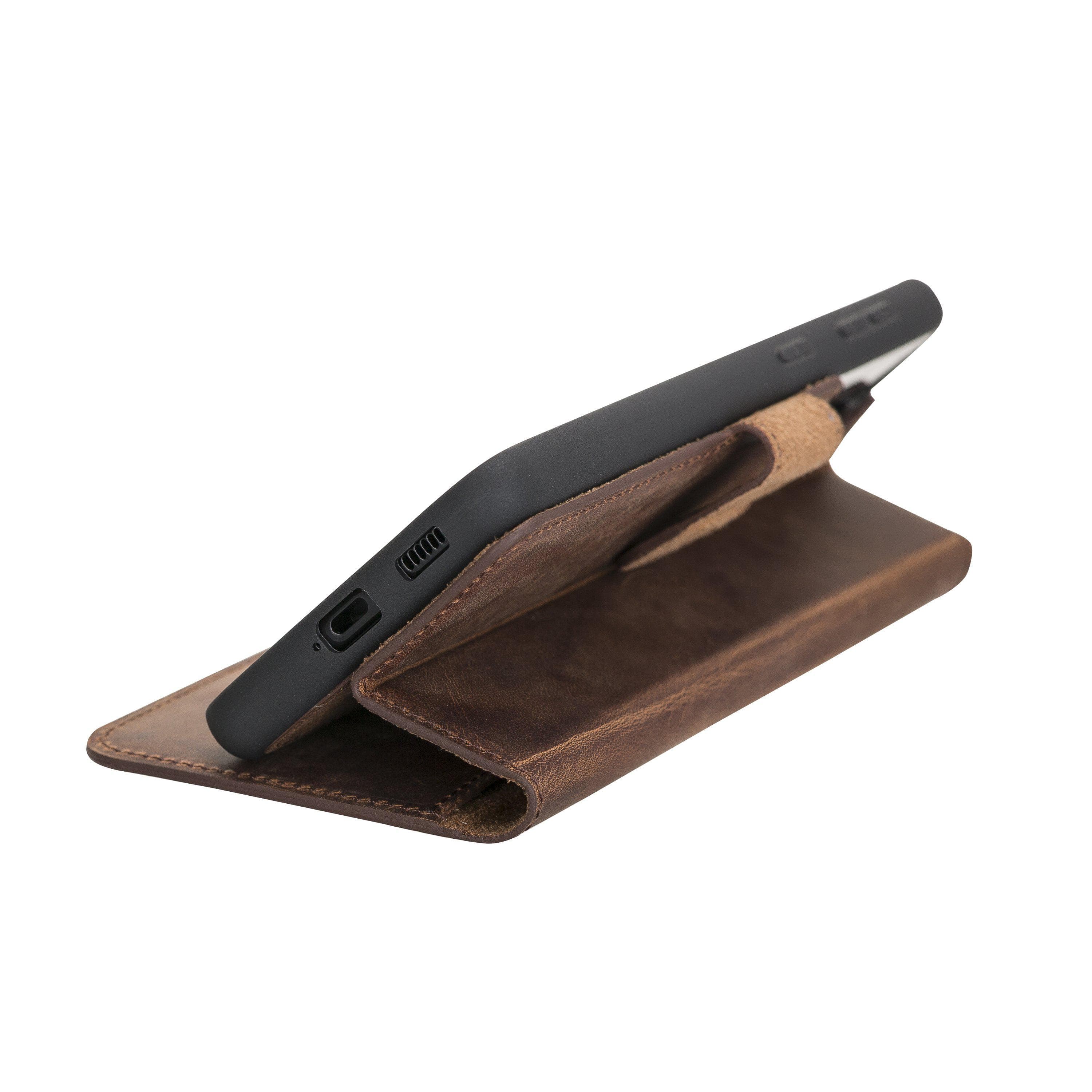 Magic Samsung Series Detachable Genuine Leather Wallet Case - MW Bouletta