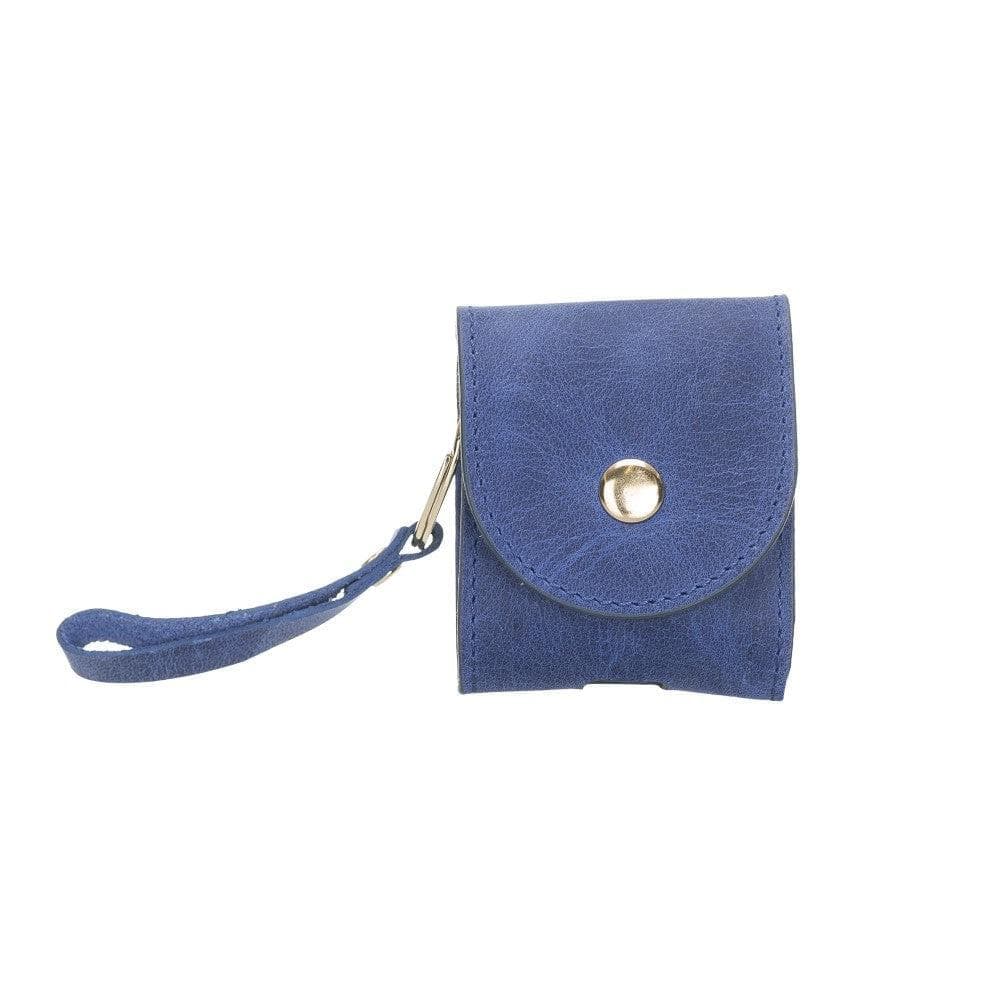 Mai Snap AirPods 3 and AirPods Pro Leather Case with Hook - Airpods 1/2 / Antic Brown ANTIC BROWN Bouletta