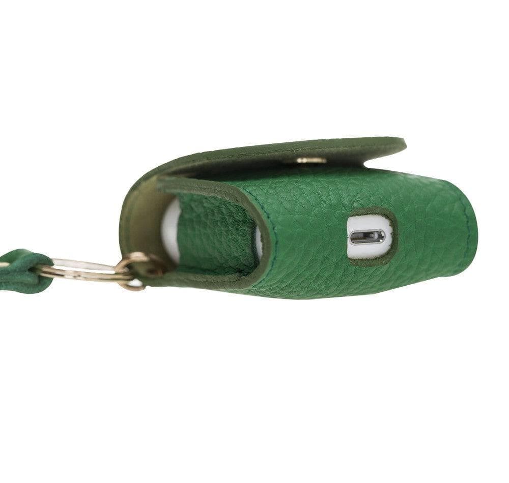 Mai Snap AirPods 3 and AirPods Pro Leather Case with Hook - Airpods 1/2 / Green FLOATER GRASS Bouletta