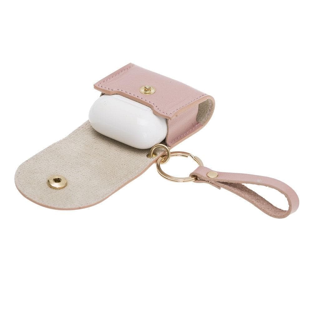 Mai Snap AirPods 3 and AirPods Pro Leather Case with Hook - Airpods 1/2 / White F3 Bouletta
