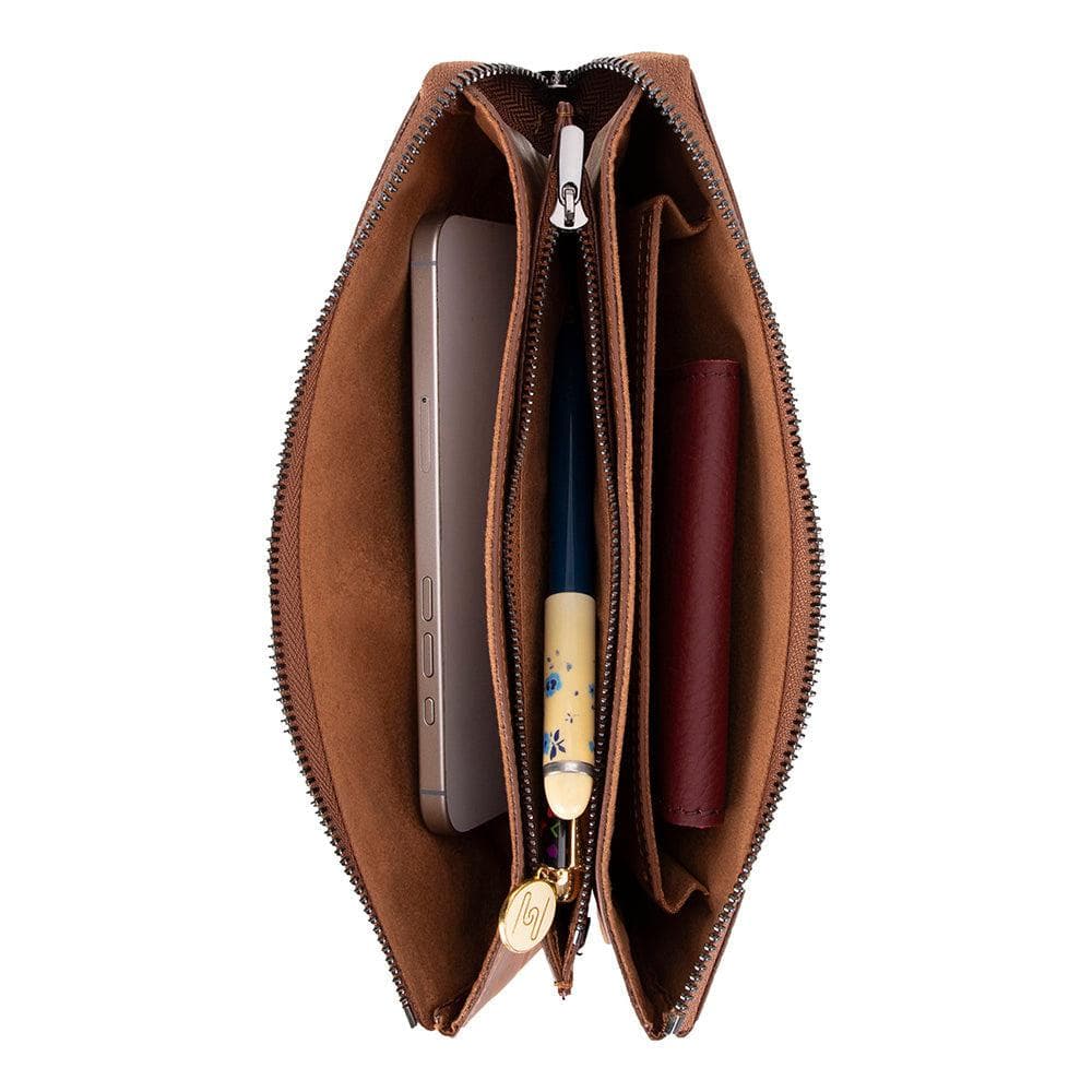 Majeste Leather Clutch Bag Bouletta