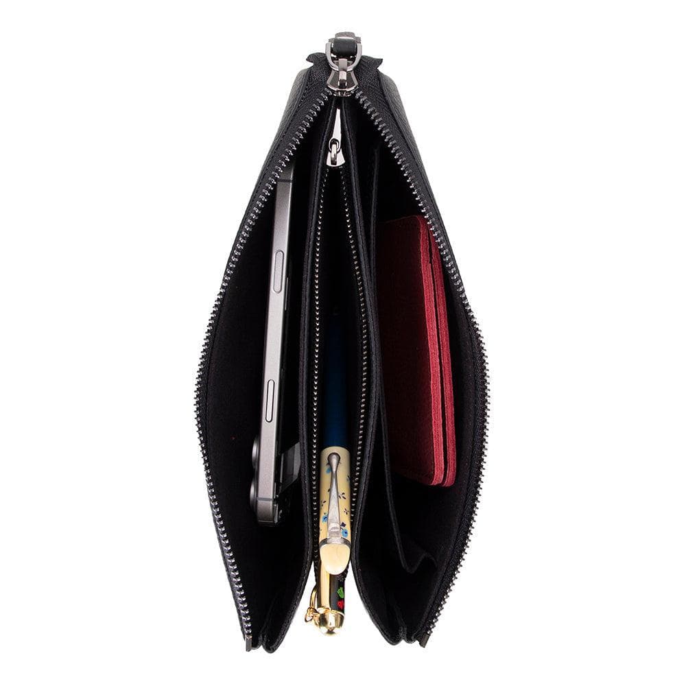 Majeste Leather Clutch Bag Bouletta