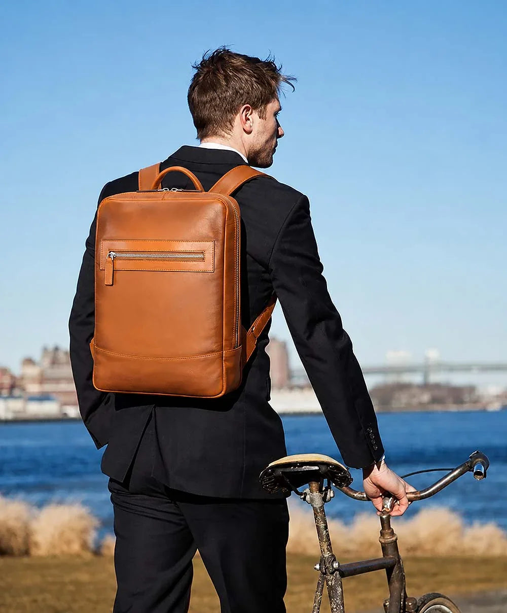 Marlow Leather Backpack Bouletta