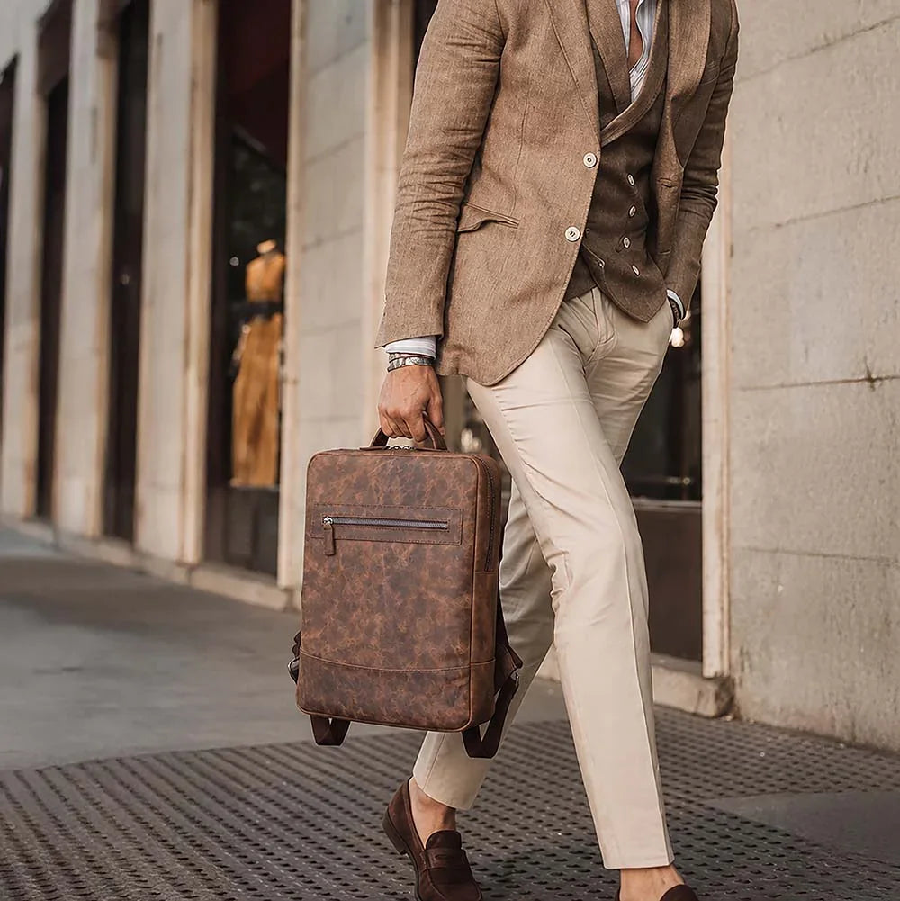 Marlow Leather Backpack Bouletta