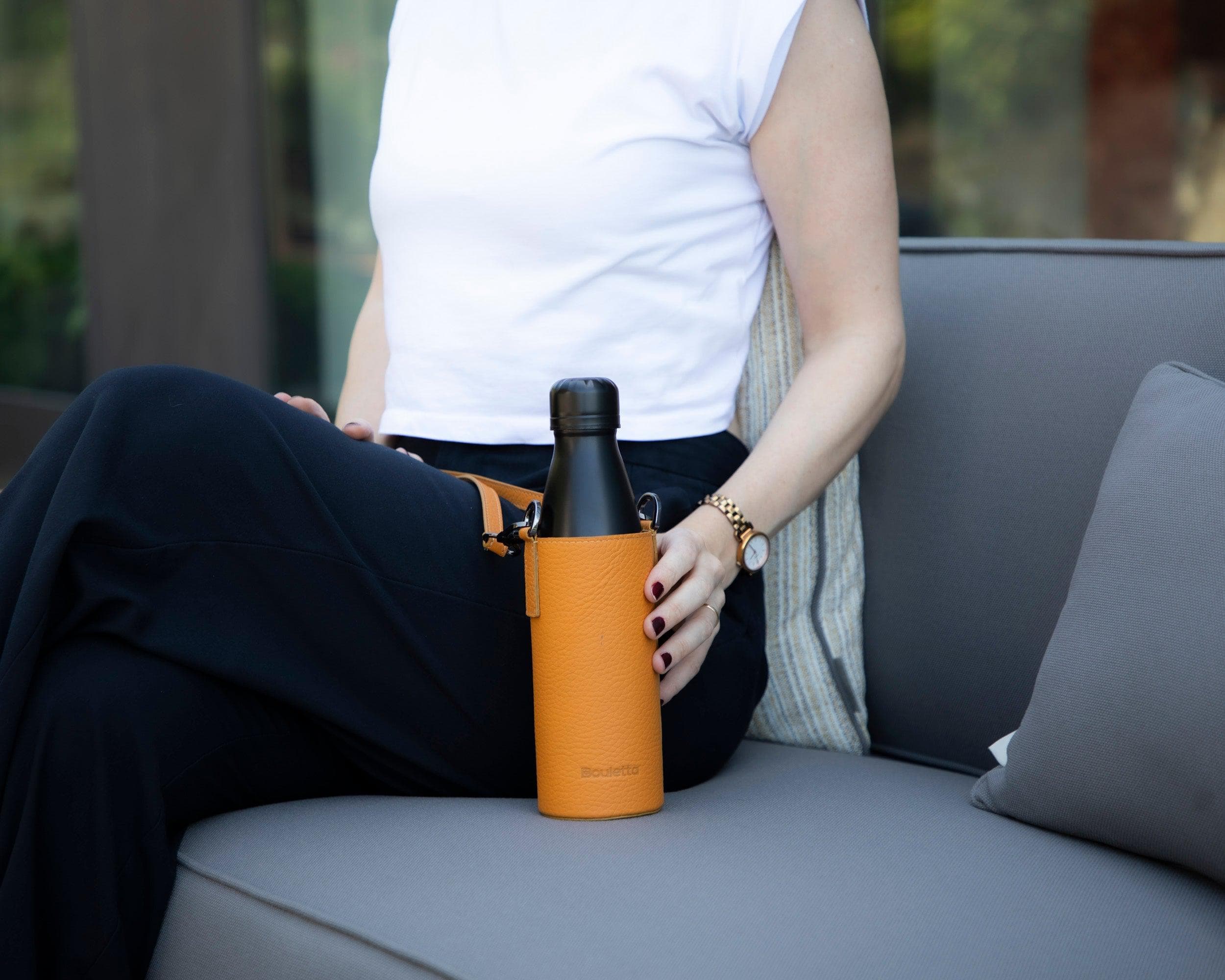 Mateo Leather Bottle Case Bouletta