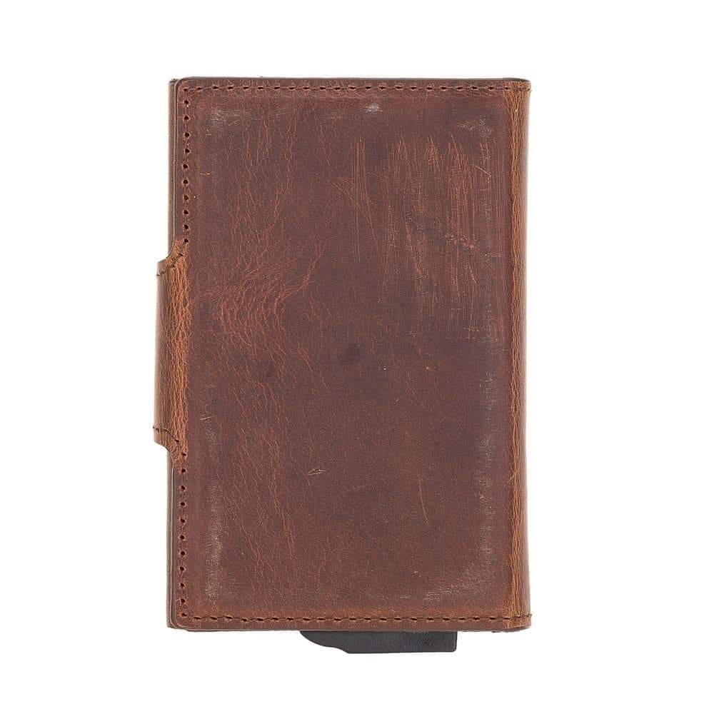 Mondello Genuine Leather Pop-Up Card Holder Bouletta