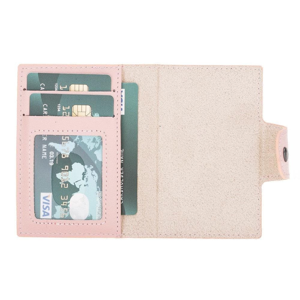 Mondello Genuine Leather Pop-Up Card Holder Bouletta