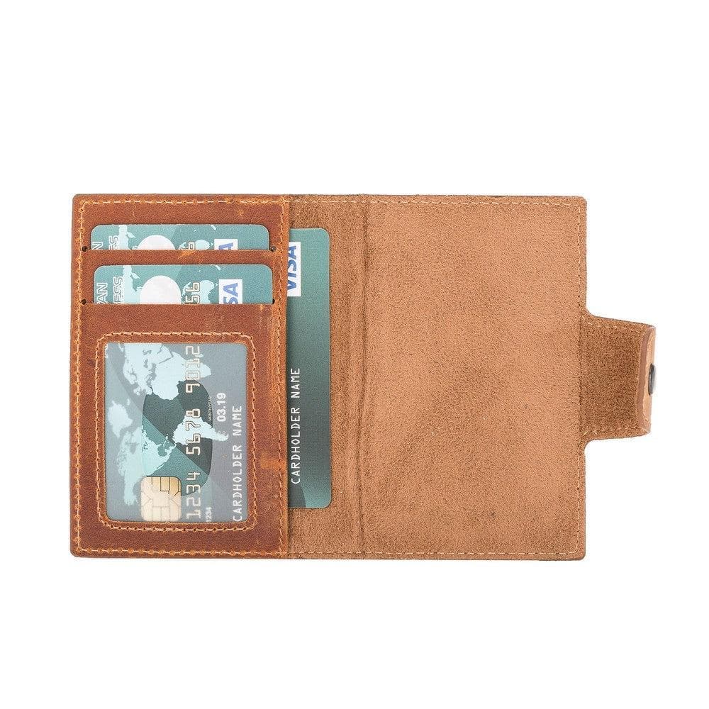 Mondello Genuine Leather Pop-Up Card Holder Bouletta