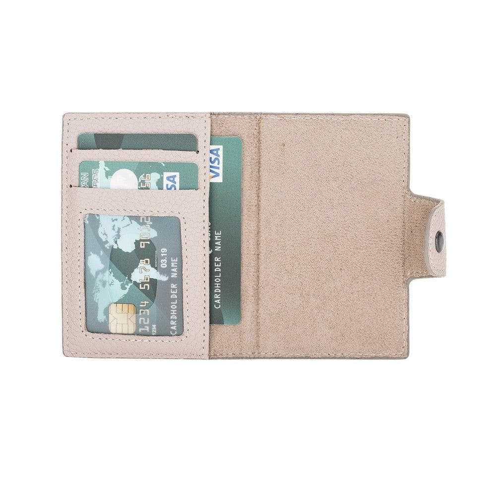 Mondello Genuine Leather Pop-Up Card Holder Bouletta