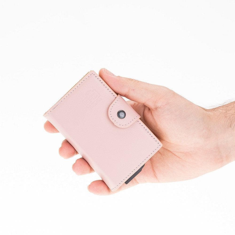 Mondello Genuine Leather Pop-Up Card Holder Bouletta