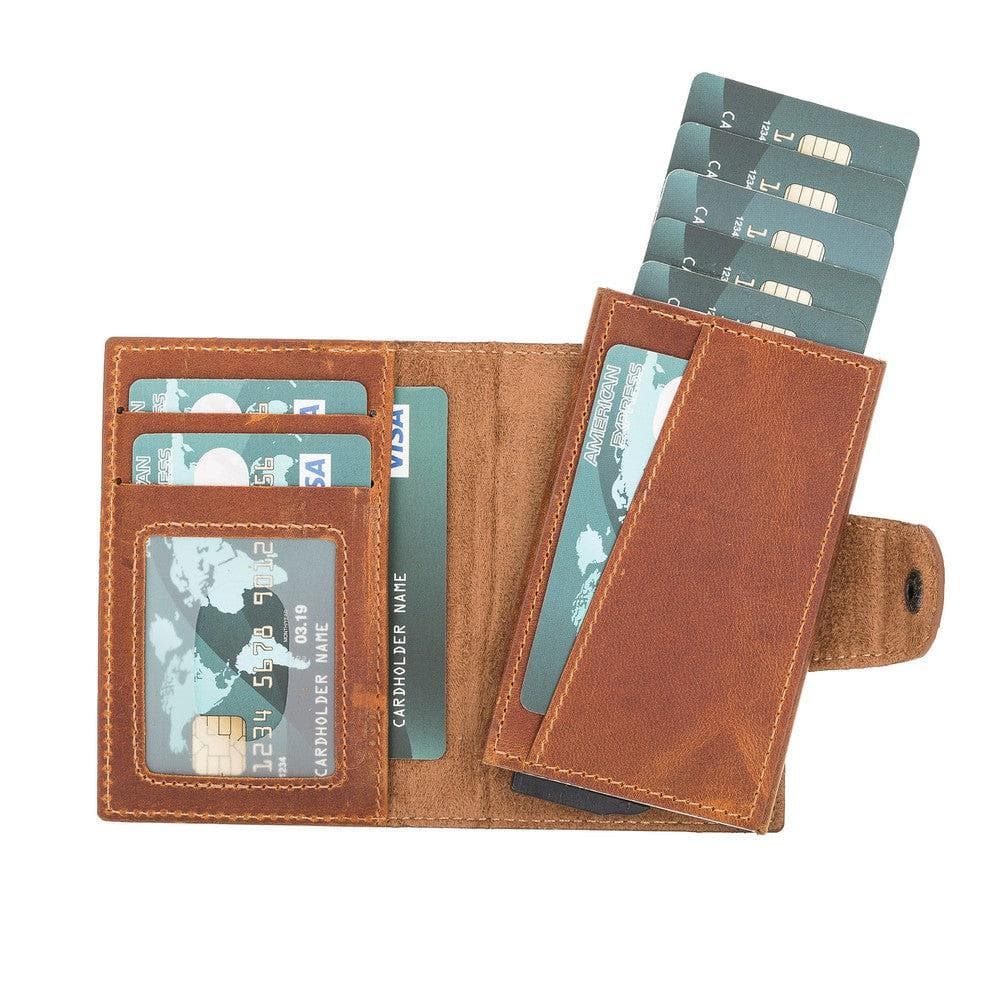 Mondello Genuine Leather Pop-Up Card Holder Bouletta
