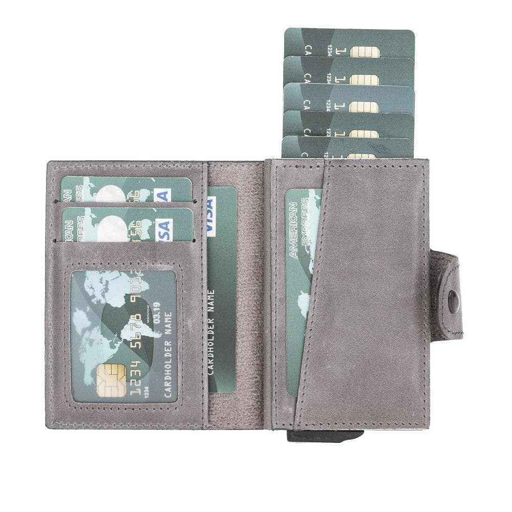 Mondello Genuine Leather Pop-Up Card Holder Bouletta