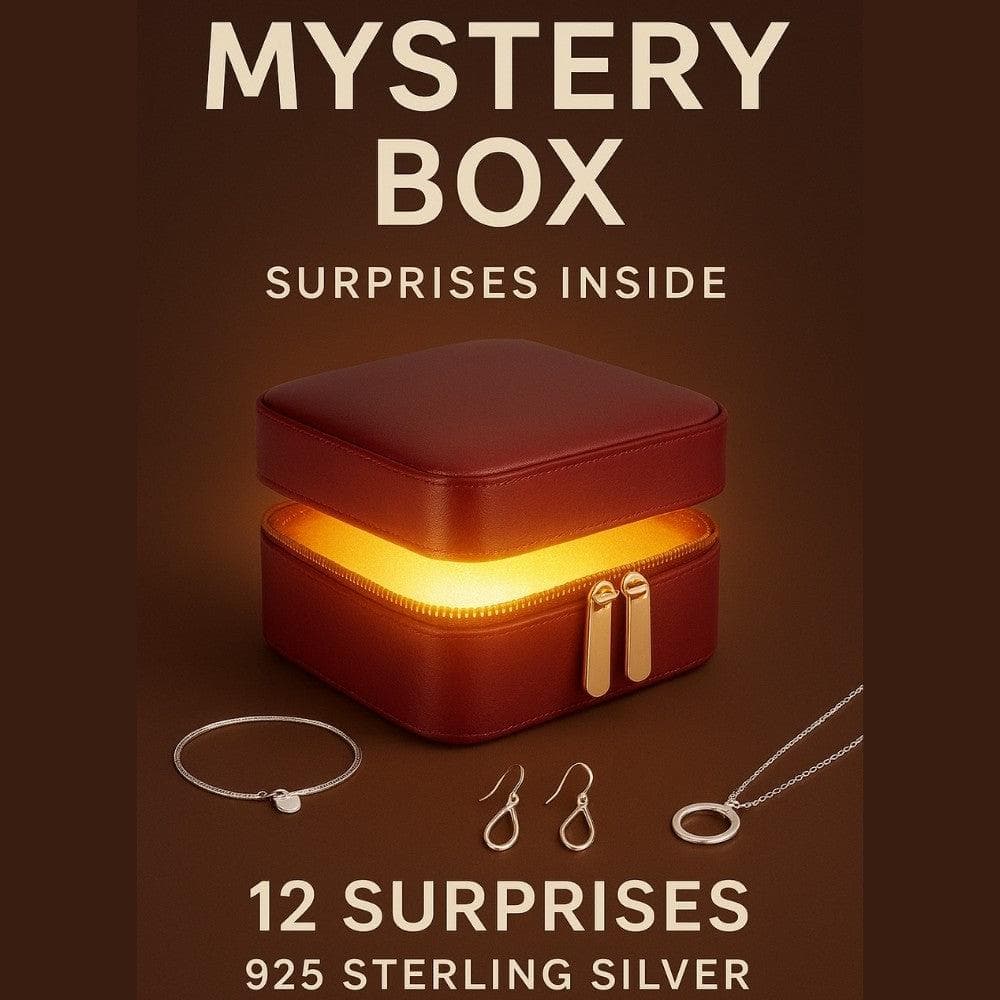 Mystery Box, 12 surprise pieces of 925 Sterling Silver jewelry Mink Bouletta