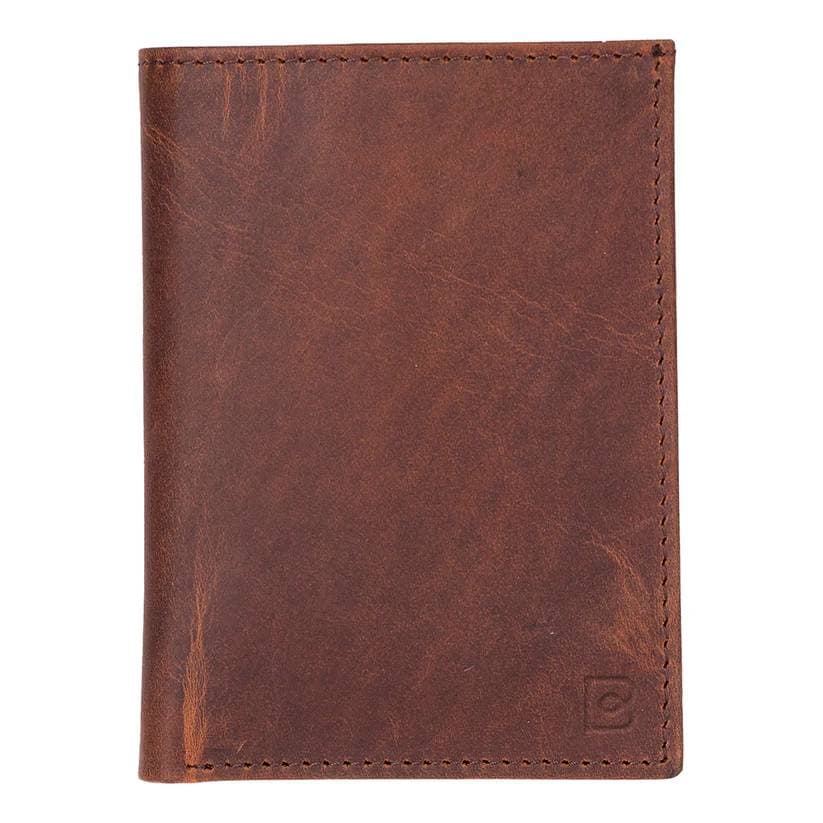 Nigra Leather Men's Wallet Saddle Brown Bouletta