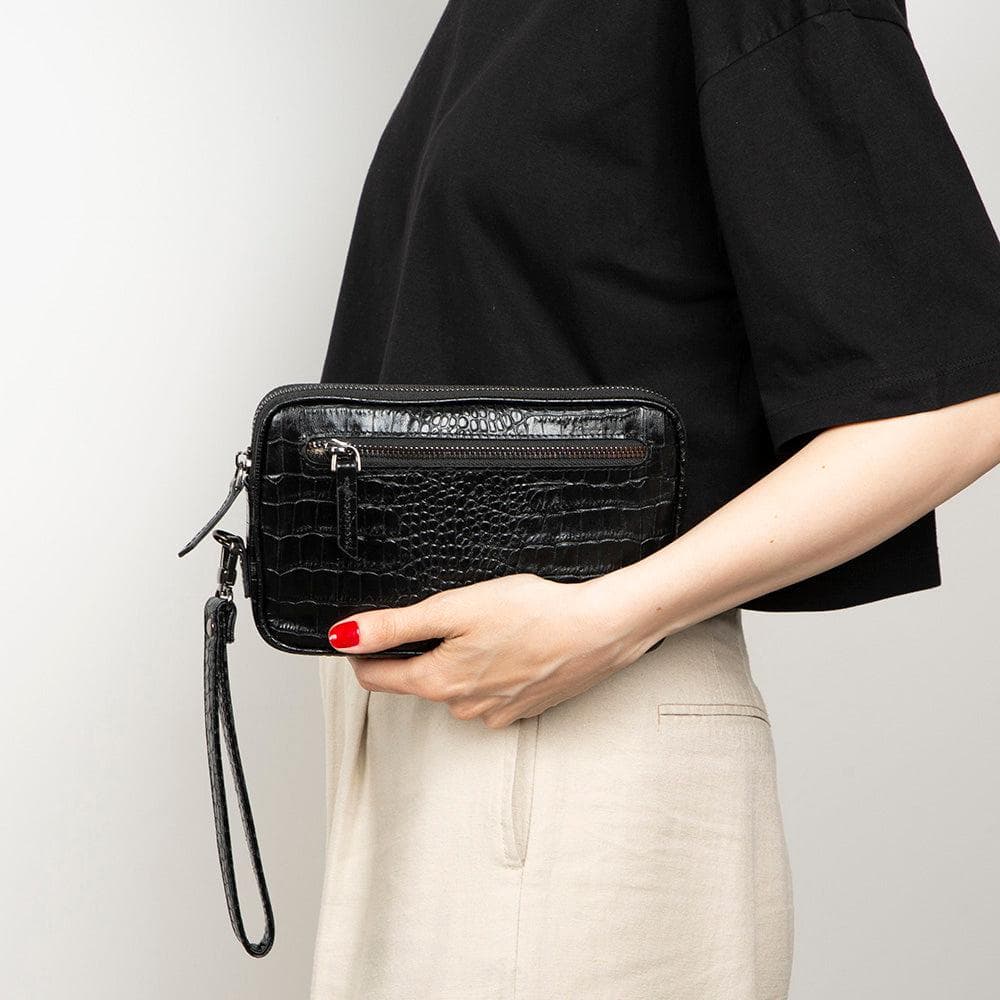 Noma Leather Clutch Bag Bouletta