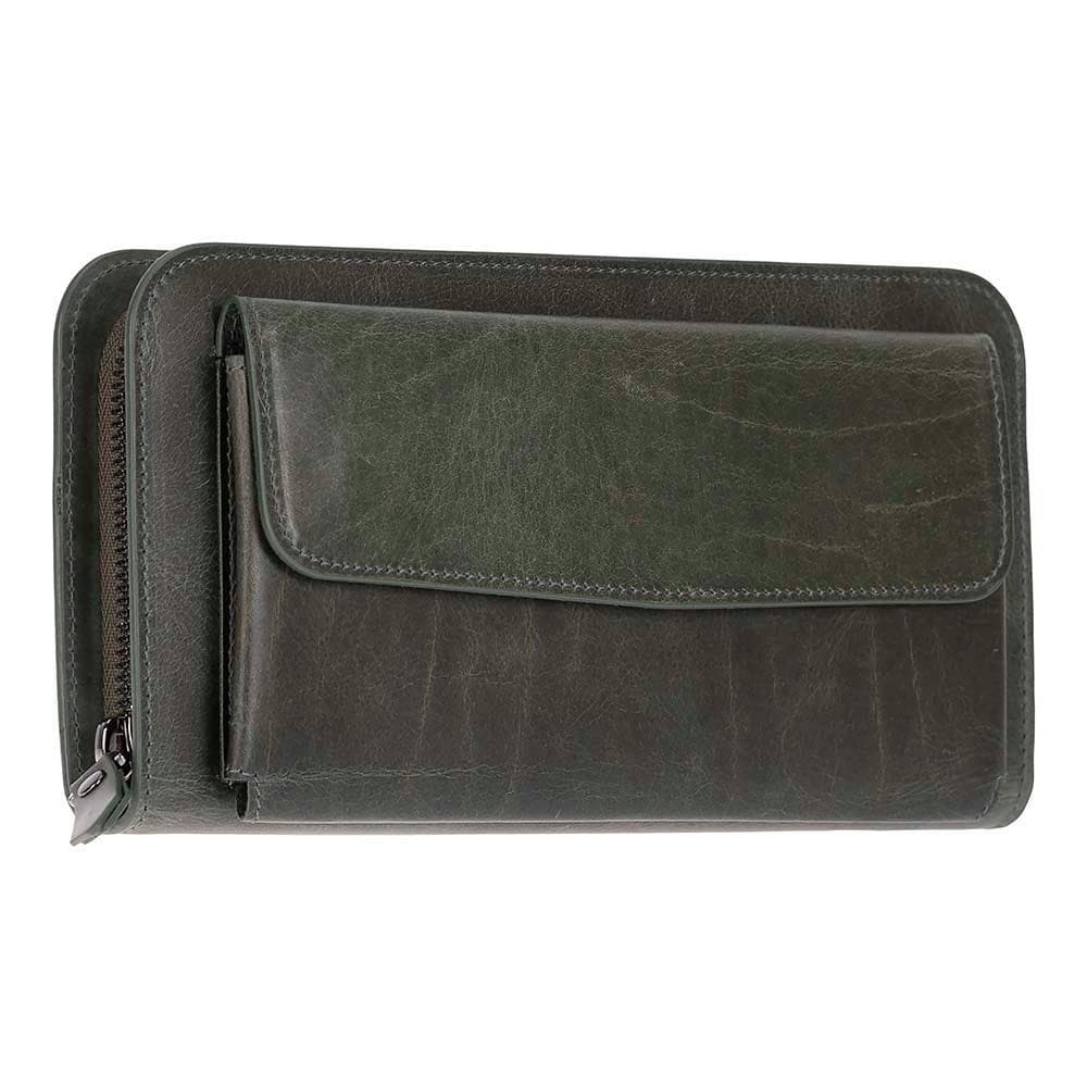 Novarco Leather Clutch Handbag Bouletta