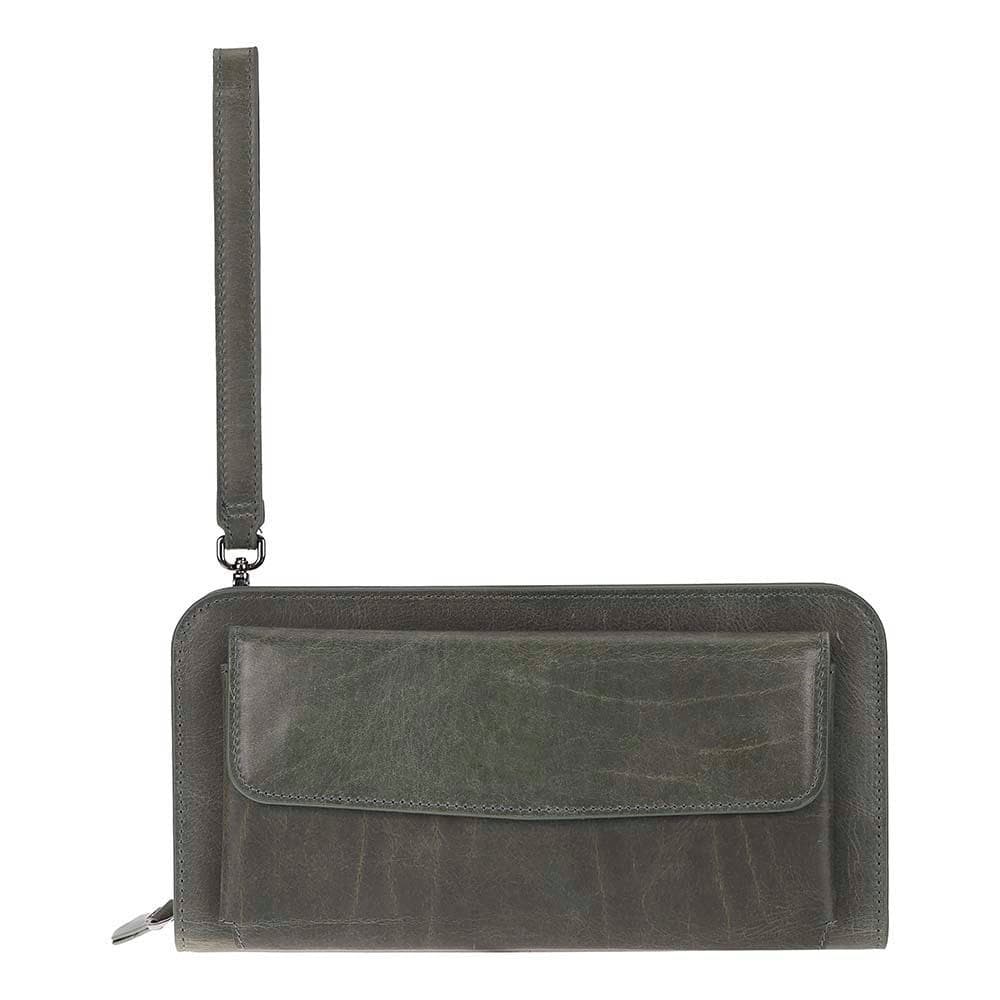 Novarco Leather Clutch Handbag Bouletta