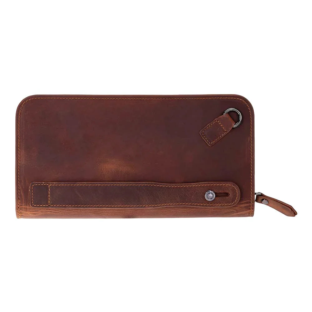 Novarco Leather Clutch Handbag Bouletta