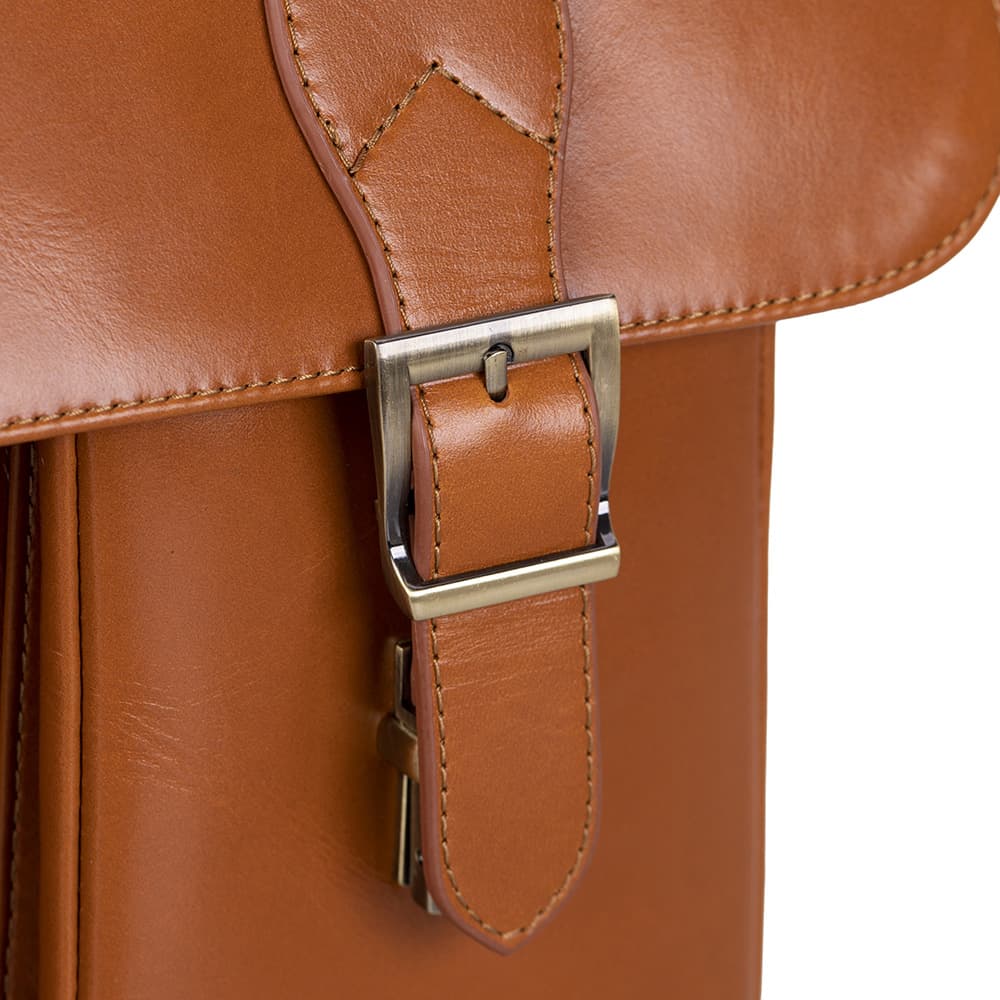 Olympus Leather Business Briefcase / Laptop Case Bouletta