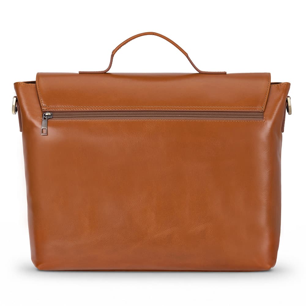 Olympus Leather Business Briefcase / Laptop Case Bouletta