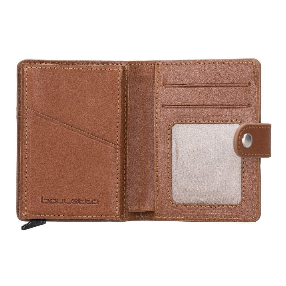 Palermo Zip Mechanical Leather Card Holder Bouletta LTD