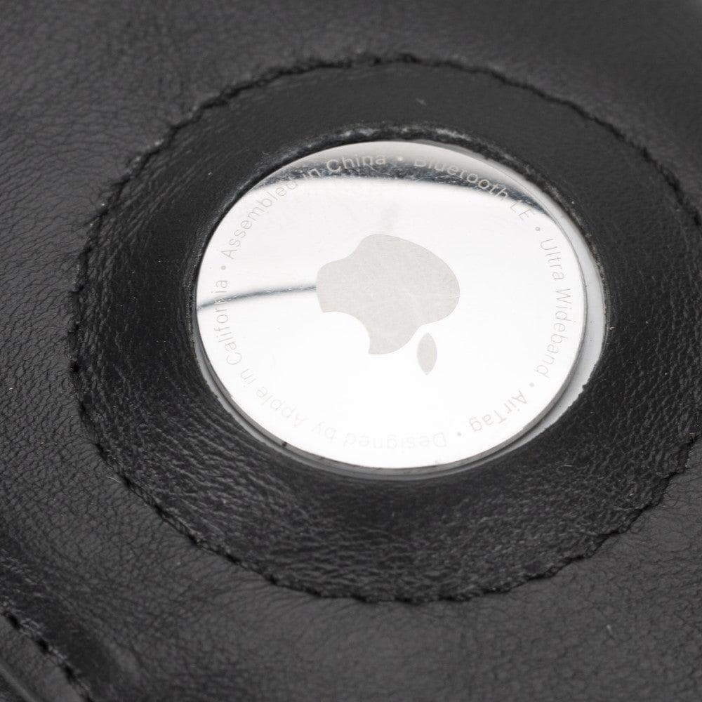 Palertag Leather Mechanical Card Holder - Black Black Bouletta