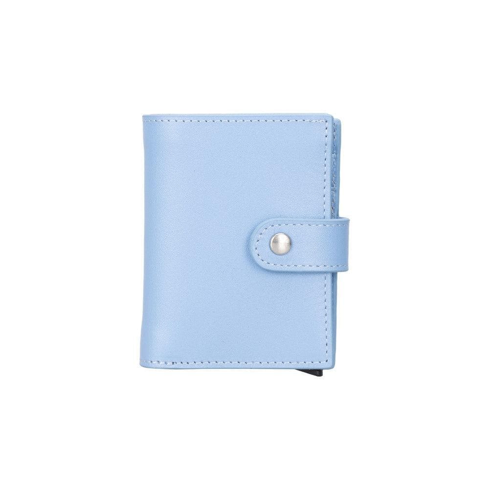 Palertag Leather Mechanical Card Holder - Tan Tan Bouletta