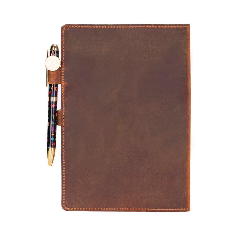 Passato Leather Journal Cover Moccasin Bouletta