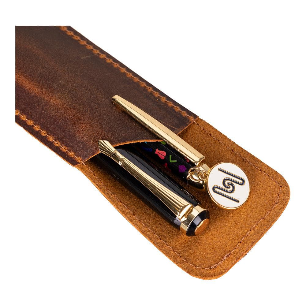 Pelle Leather Pen Pouch Bouletta
