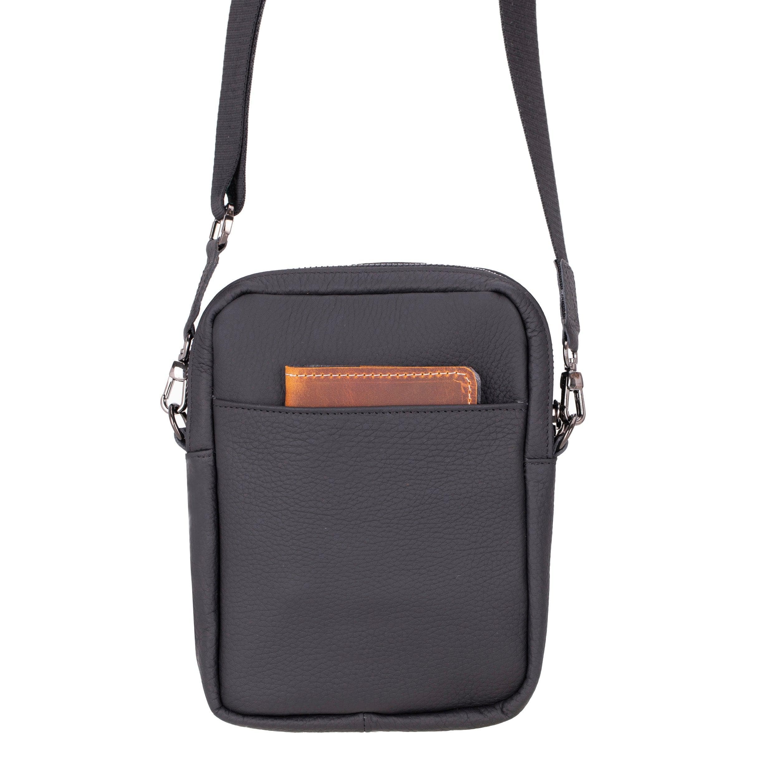 Pisa Genuine Leather Crossbody Bag Bouletta