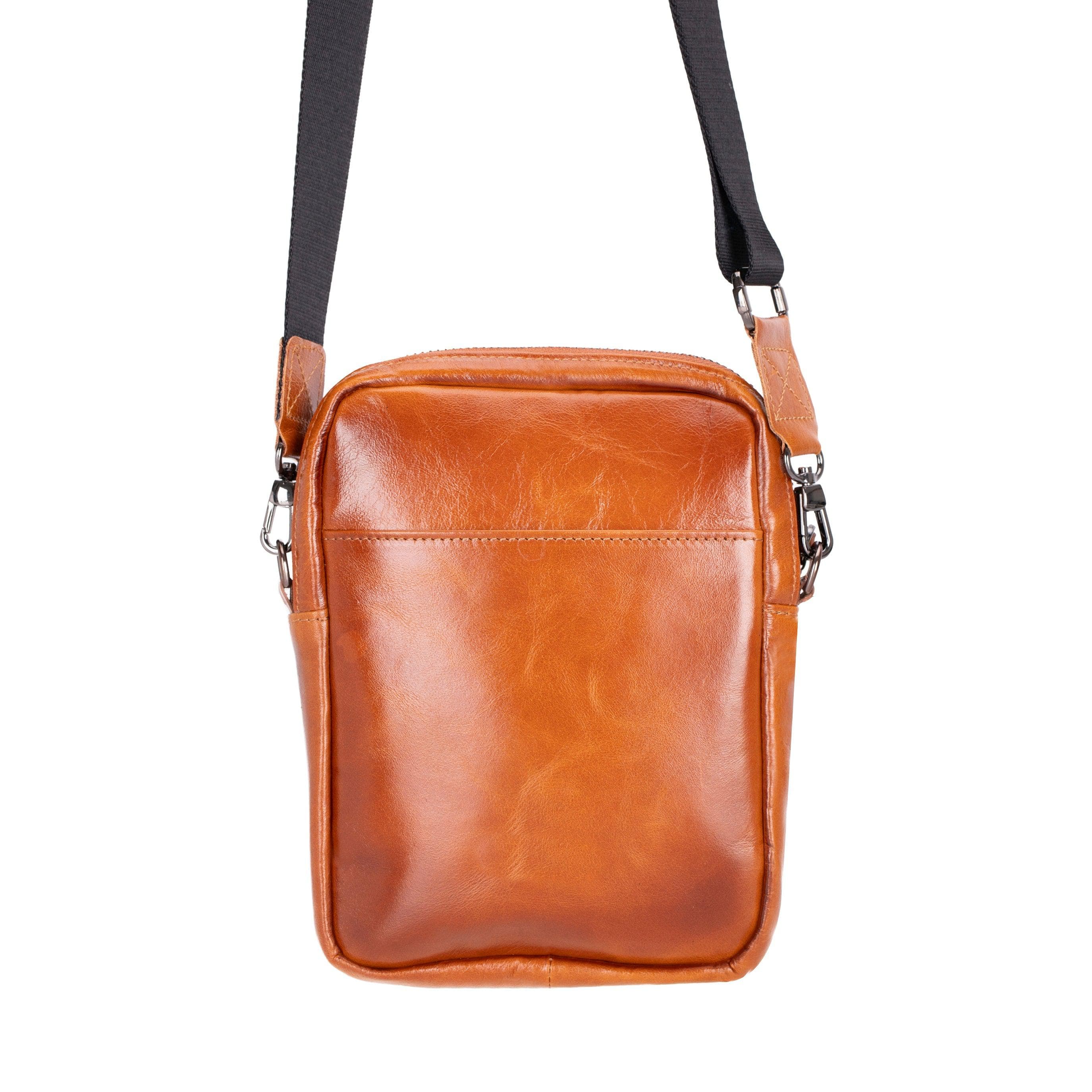 Pisa Genuine Leather Crossbody Bag Bouletta