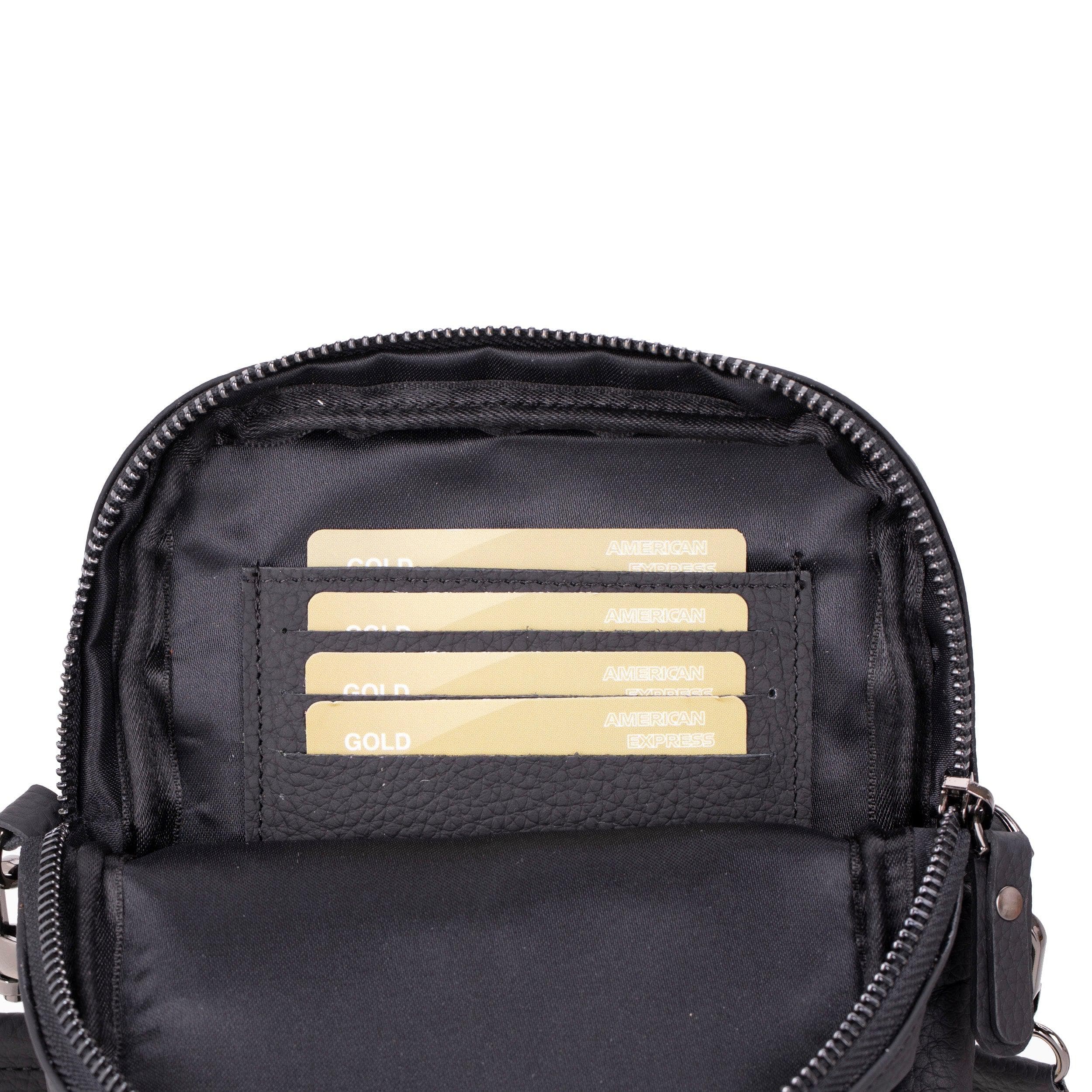 Pisa Genuine Leather Crossbody Bag Bouletta