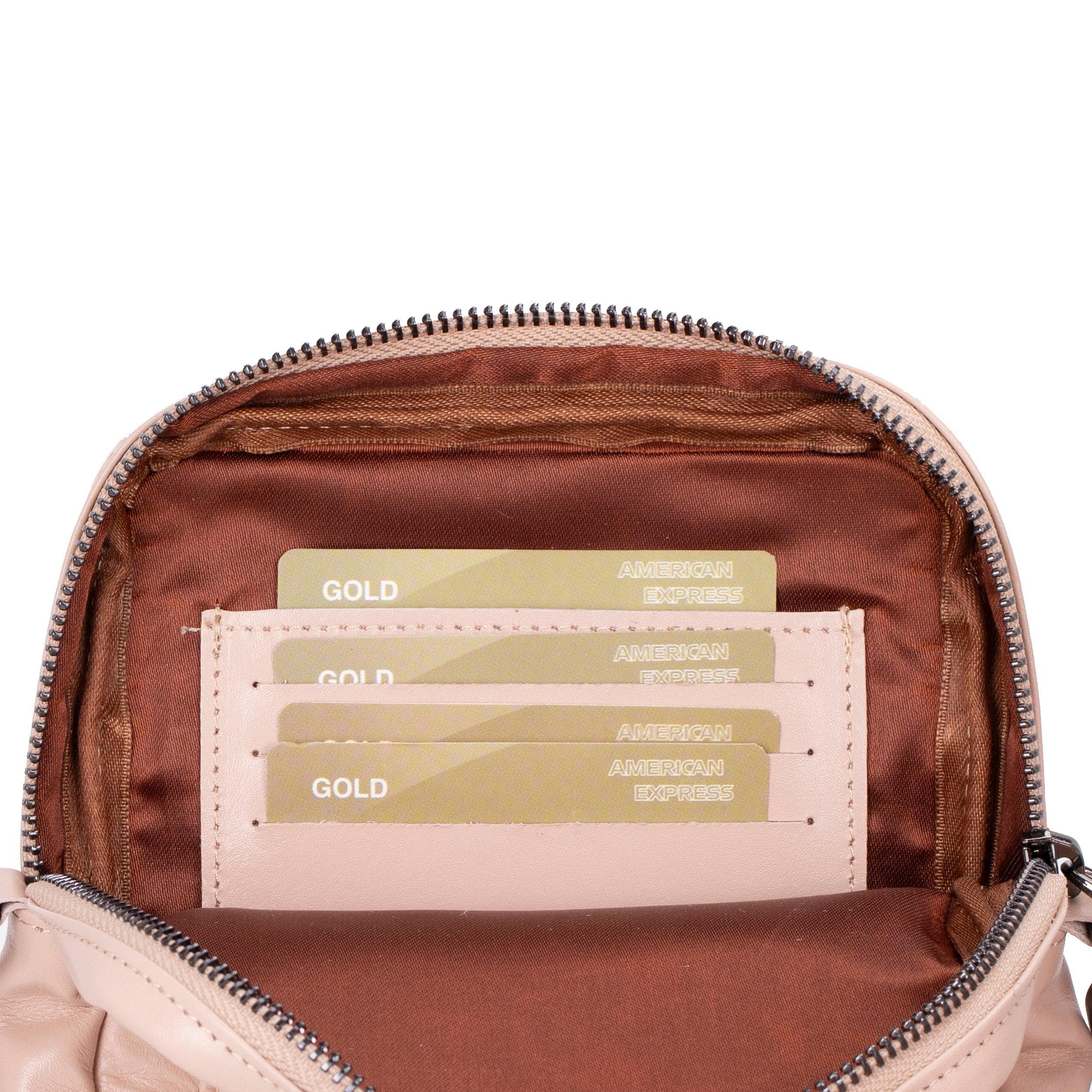 Pisa Genuine Leather Crossbody Bag Bouletta