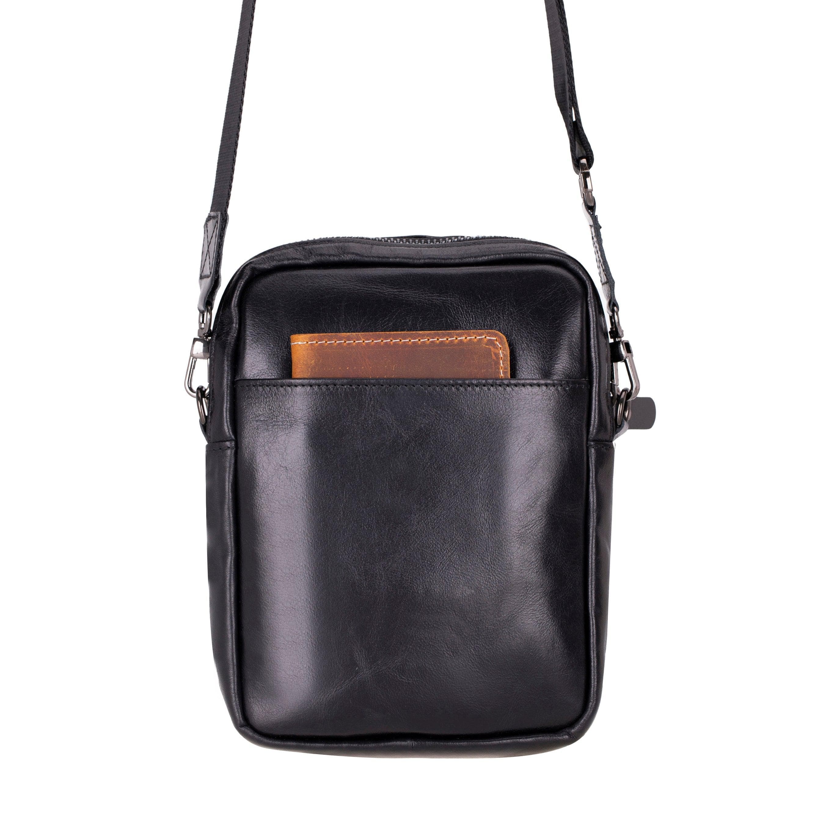 Pisa Genuine Leather Crossbody Bag Bouletta