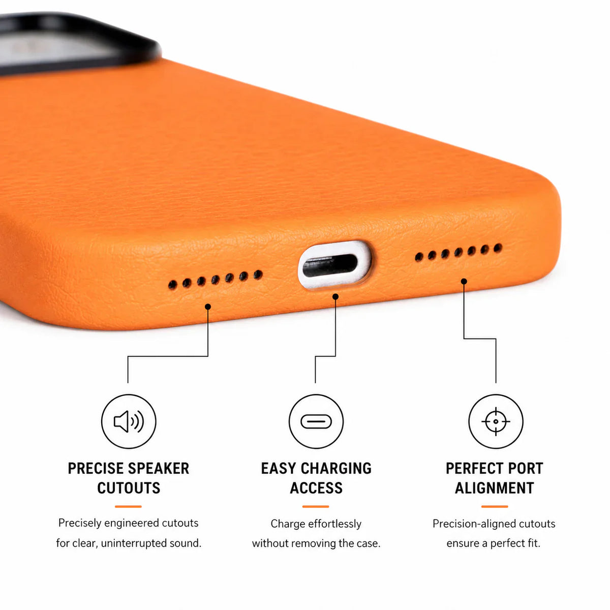Prestige iPhone 17 Pro Max Leather Case Bouletta