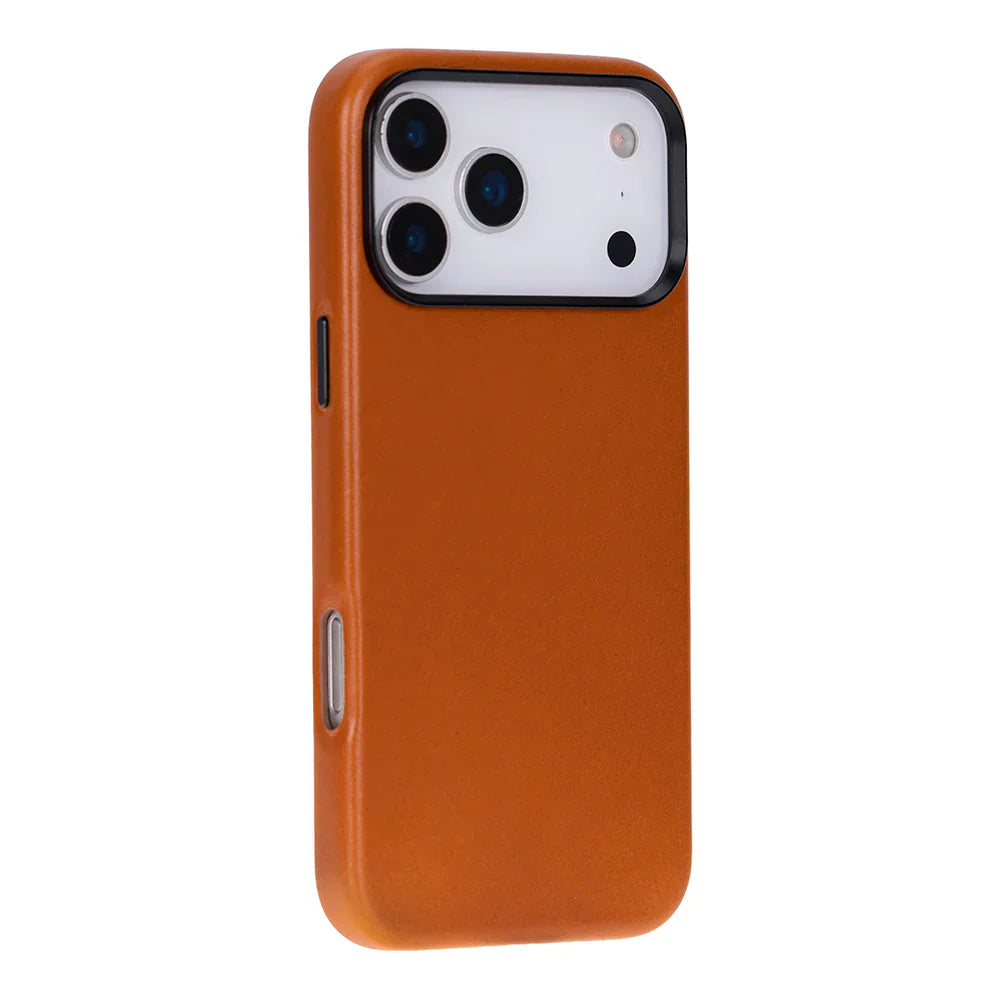 Prestige iPhone 17 Pro Max Leather Case Tan Bouletta