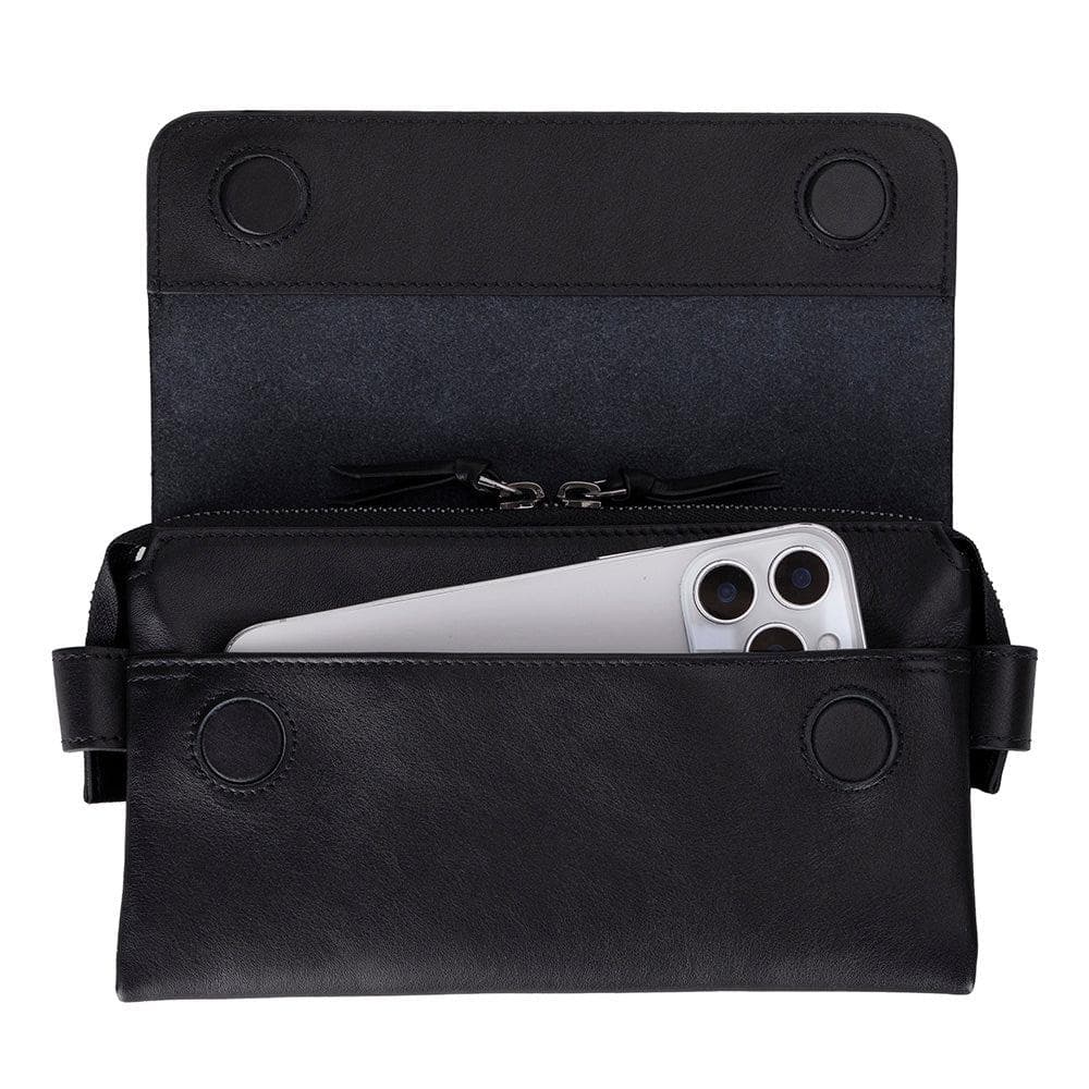 Prestige Leather Clutch Bag Bouletta