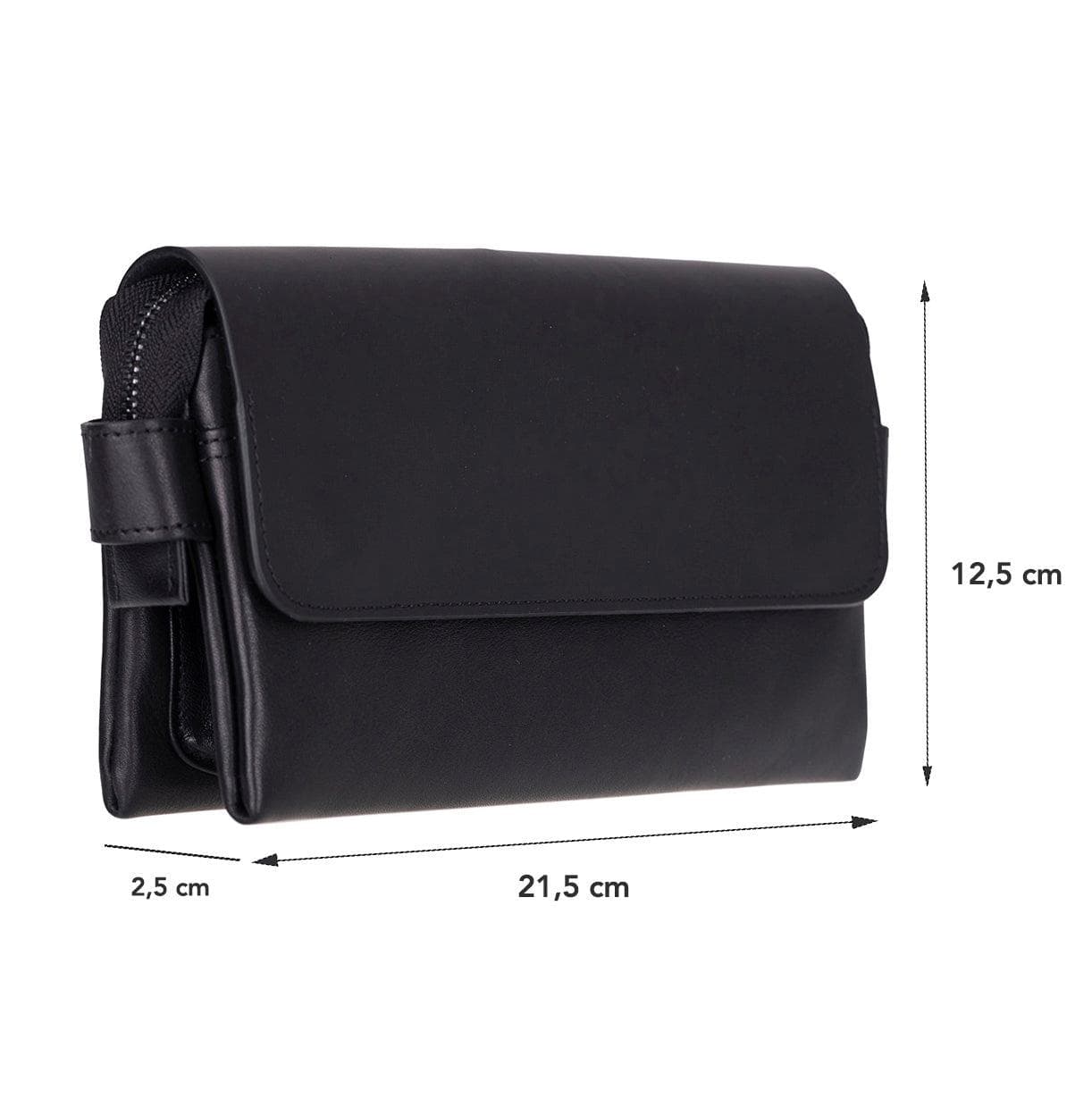 Prestige Leather Clutch Bag Bouletta