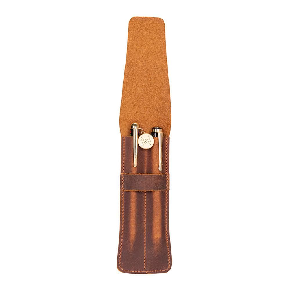 Punta Leather Pen Pouch Bouletta
