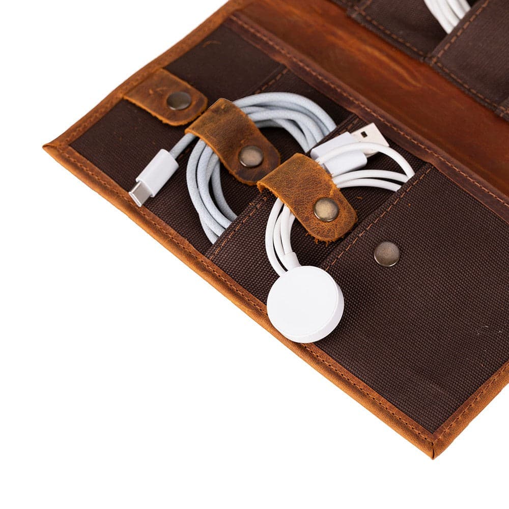 Pura Leather Cable Organizer Bouletta