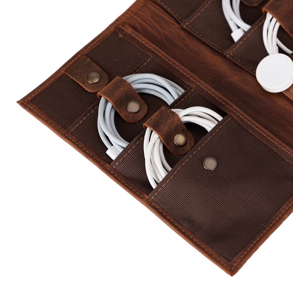 Pura Leather Cable Organizer Bouletta
