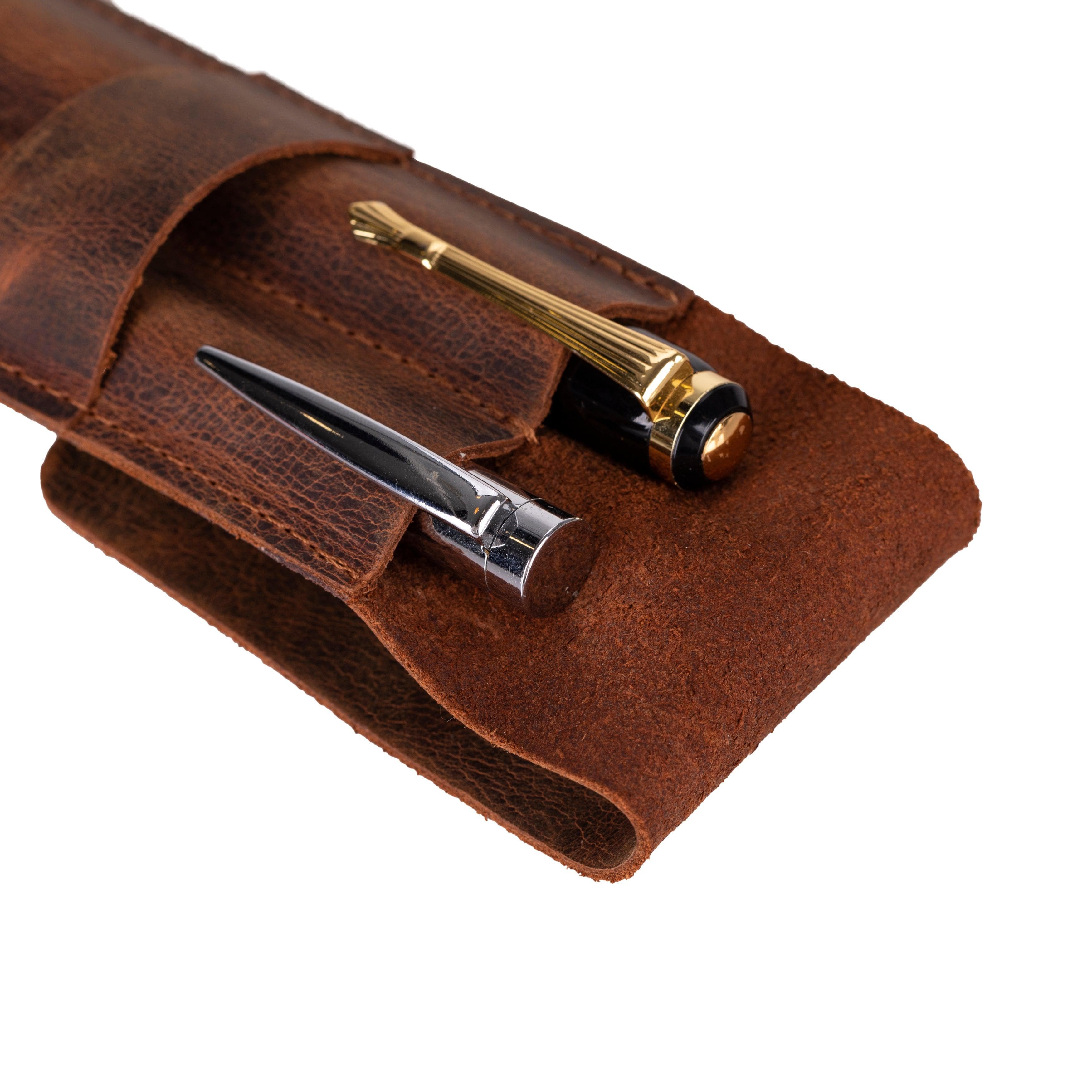 Renova Leather Pen Pouch Bouletta