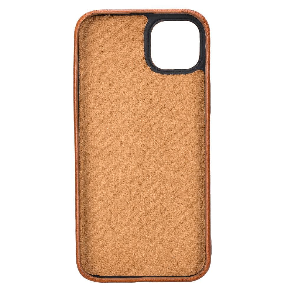 Rock Cover iPhone 15 Leather Case Bouletta