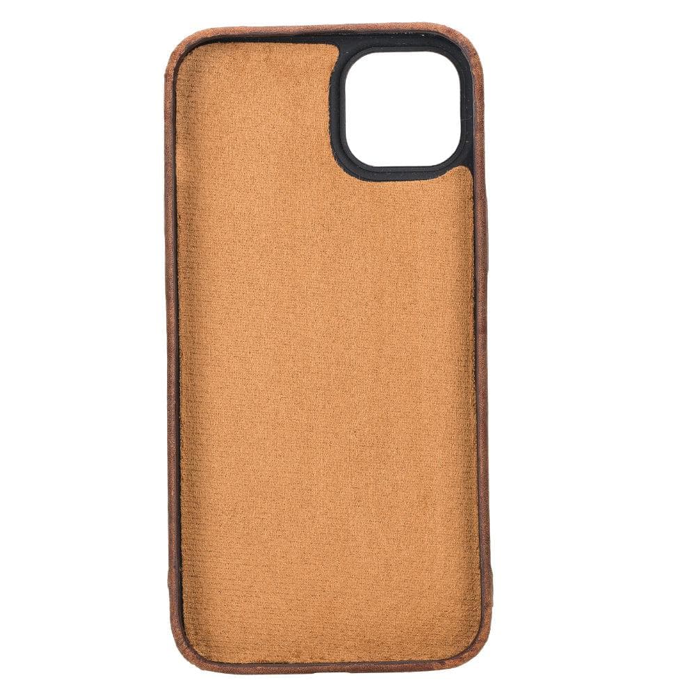 Rock Cover iPhone 15 Leather Case Bouletta